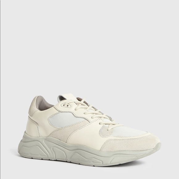 New Mens Allsaints Verge Runner Low Top 